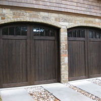 Tarrytown arched Carriage doors