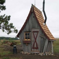 Small handmade house