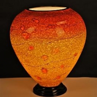 artful-home-red-and-gold-pear-shaped-lamp