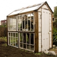 Greenhouse from old windows
