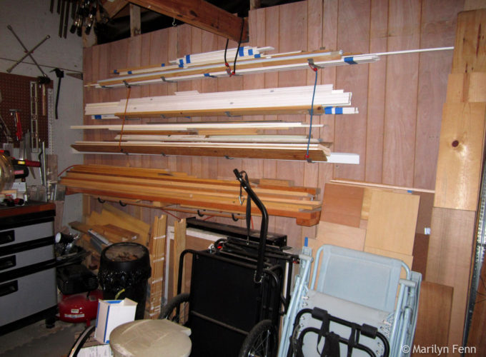 Wood-storage – Before