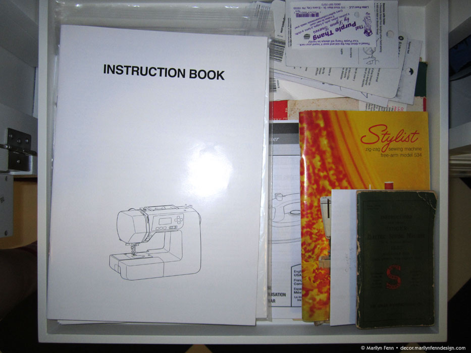 Instruction booklets
