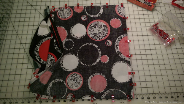 Ready to sew the final seams