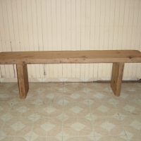 wood-farm-table bench